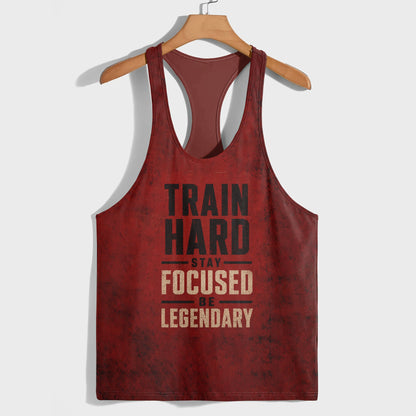 Bodybuilding Racerback Tank Top- TT03015