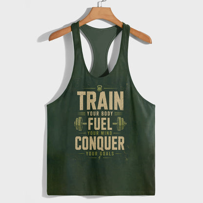 Bodybuilding Racerback Tank Top- TT03021