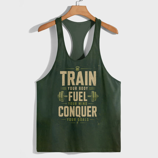 Bodybuilding Racerback Tank Top- TT03021