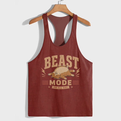 Bodybuilding Racerback Tank Top- TT03045