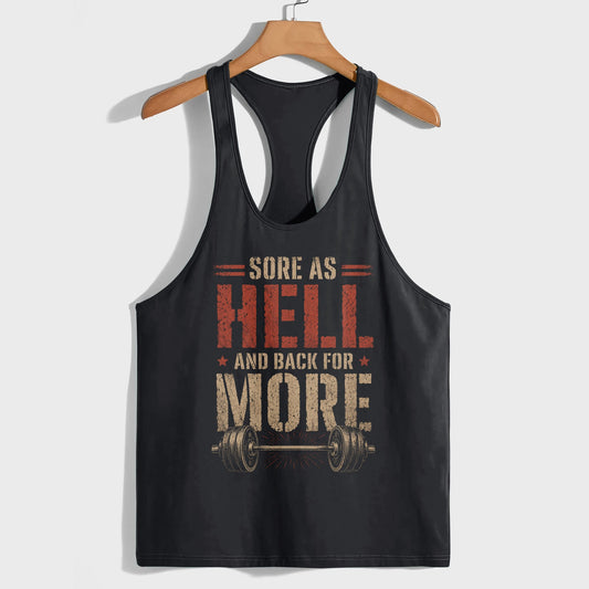 Bodybuilding Racerback Tank Top- TT03074
