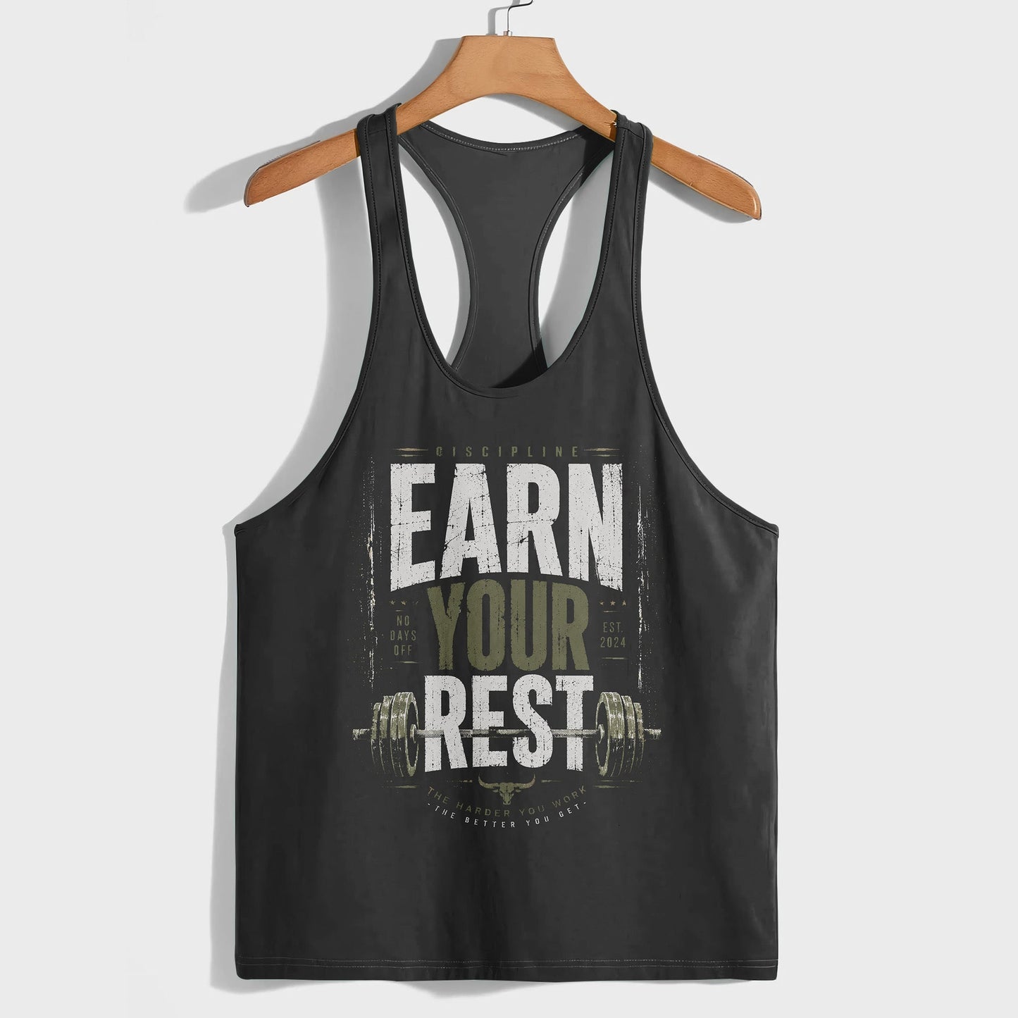 Bodybuilding Racerback Tank Top- TT03083