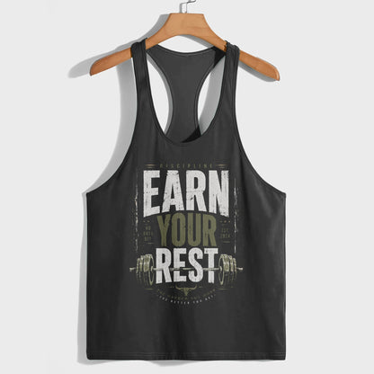 Bodybuilding Racerback Tank Top- TT03083
