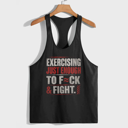Bodybuilding Racerback Tank Top- TT03084