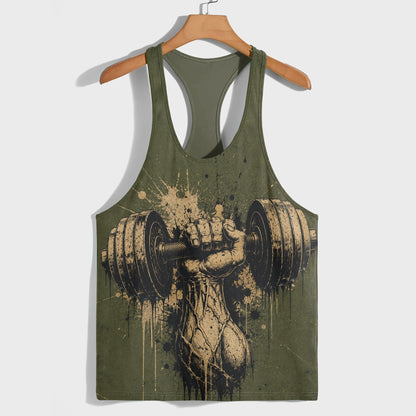 Bodybuilding Racerback Tank Top- TT03121