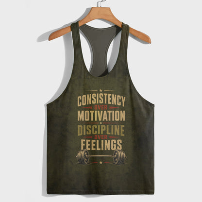 Bodybuilding Racerback Tank Top- TT03125