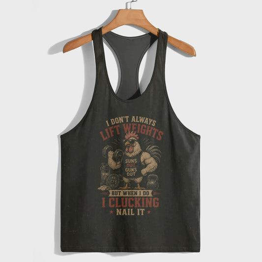 Bodybuilding Racerback Tank Top- TT03137