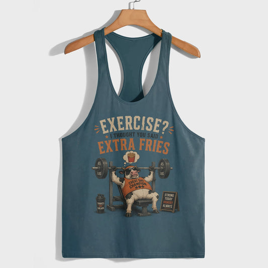 Bodybuilding Racerback Tank Top- TT03144