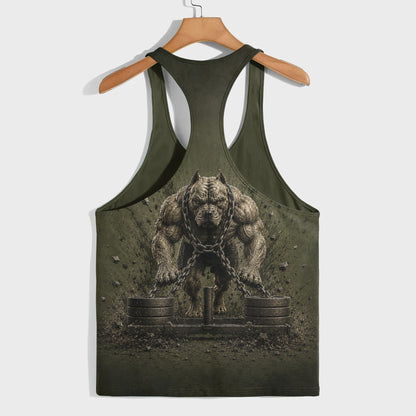 Savage Power Series Racerback Tank Top- TT03164