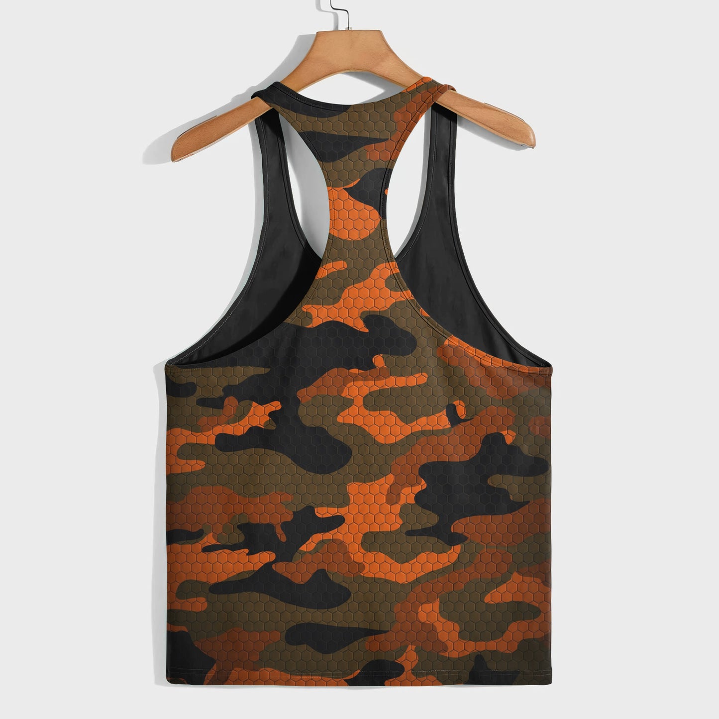 Camo Racerback Tank Top – Tactical Strength for Bodybuilders- TT03194