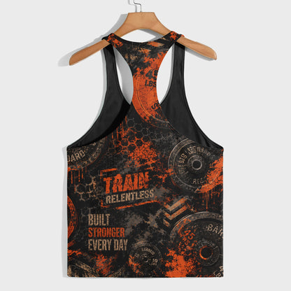 Camo Racerback Tank Top – Tactical Strength for Bodybuilders- TT03210