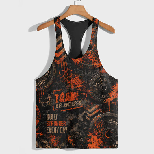 Camo Racerback Tank Top – Tactical Strength for Bodybuilders- TT03210