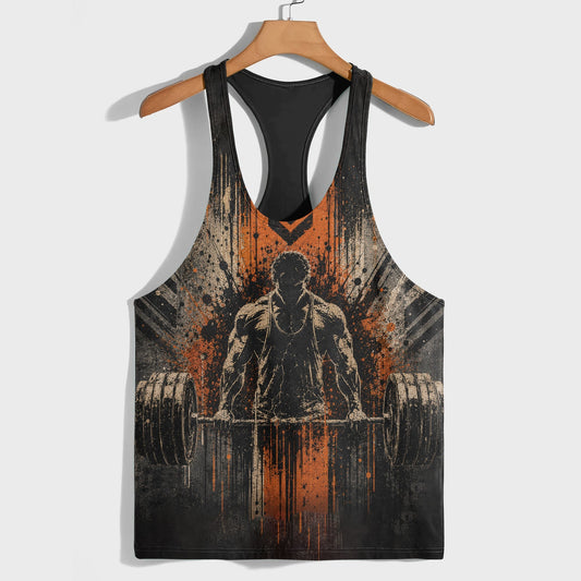 Bodybuilding Racerback Tank Top- TT03219