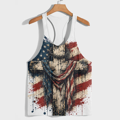 Cross of Faith Racerback Tank Top- TT03235