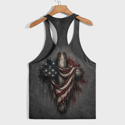 Cross of Faith Racerback Tank Top- TT03243