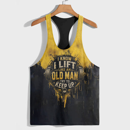 Bodybuilding Racerback Tank Top- TT03255