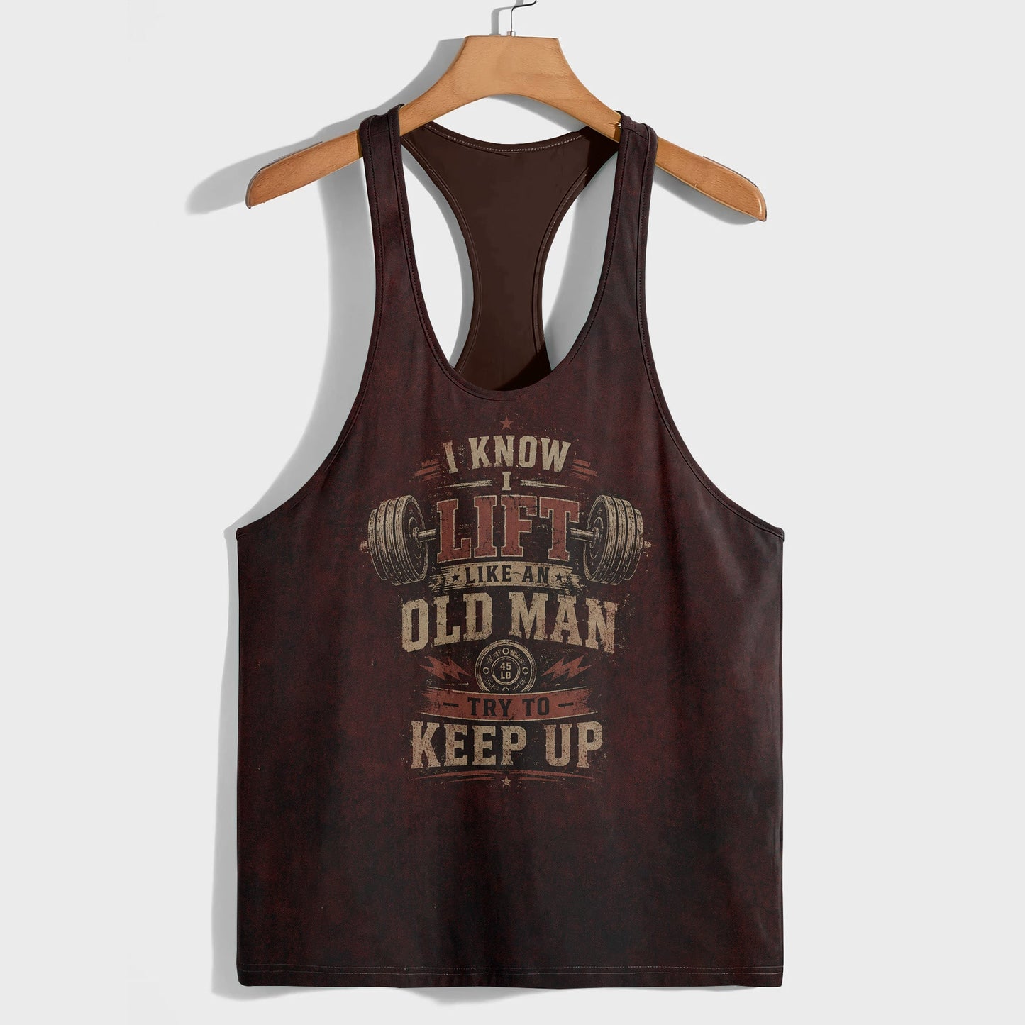 Bodybuilding Racerback Tank Top- TT03261