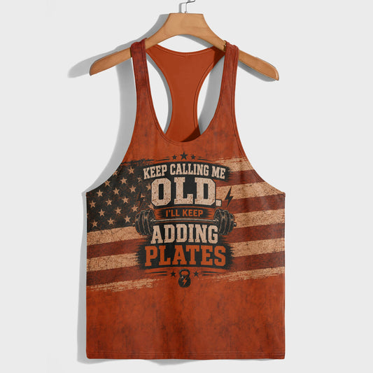 Bodybuilding Racerback Tank Top- TT03271