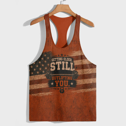 Bodybuilding Racerback Tank Top- TT03273