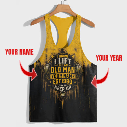 Customized Racerback Tank Top- TT03284