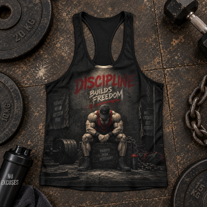 Bodybuilding Racerback Tank Top- TT03297