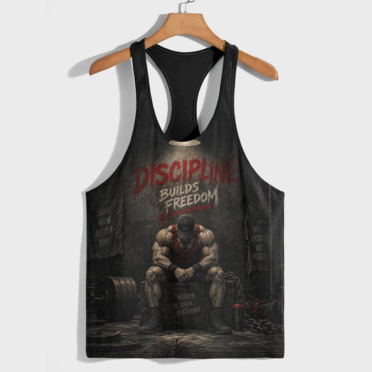 Bodybuilding Racerback Tank Top- TT03297