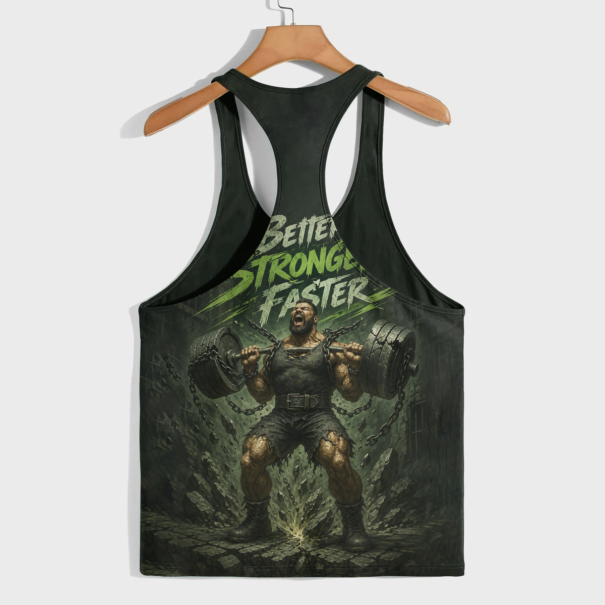 Bodybuilding Racerback Tank Top- TT03303