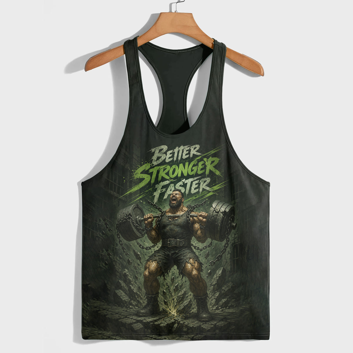 Bodybuilding Racerback Tank Top- TT03303