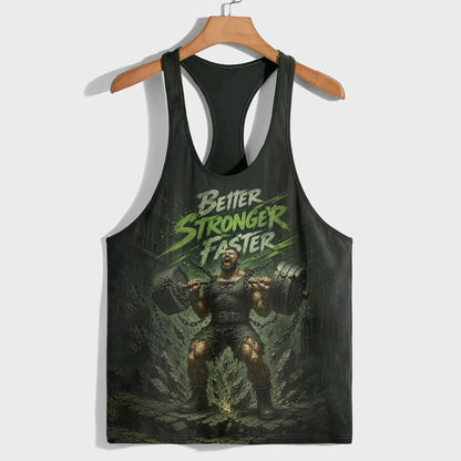 Bodybuilding Racerback Tank Top- TT03303