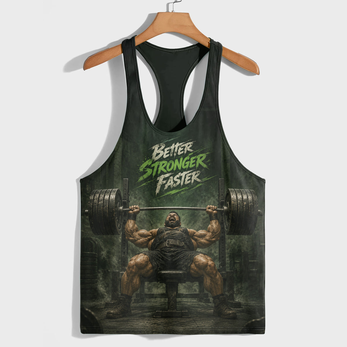 Bodybuilding Racerback Tank Top- TT03304