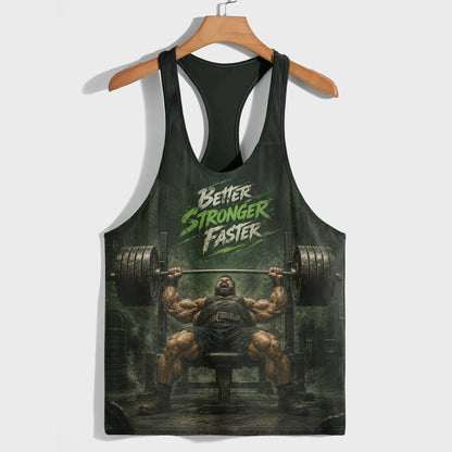 Bodybuilding Racerback Tank Top- TT03304