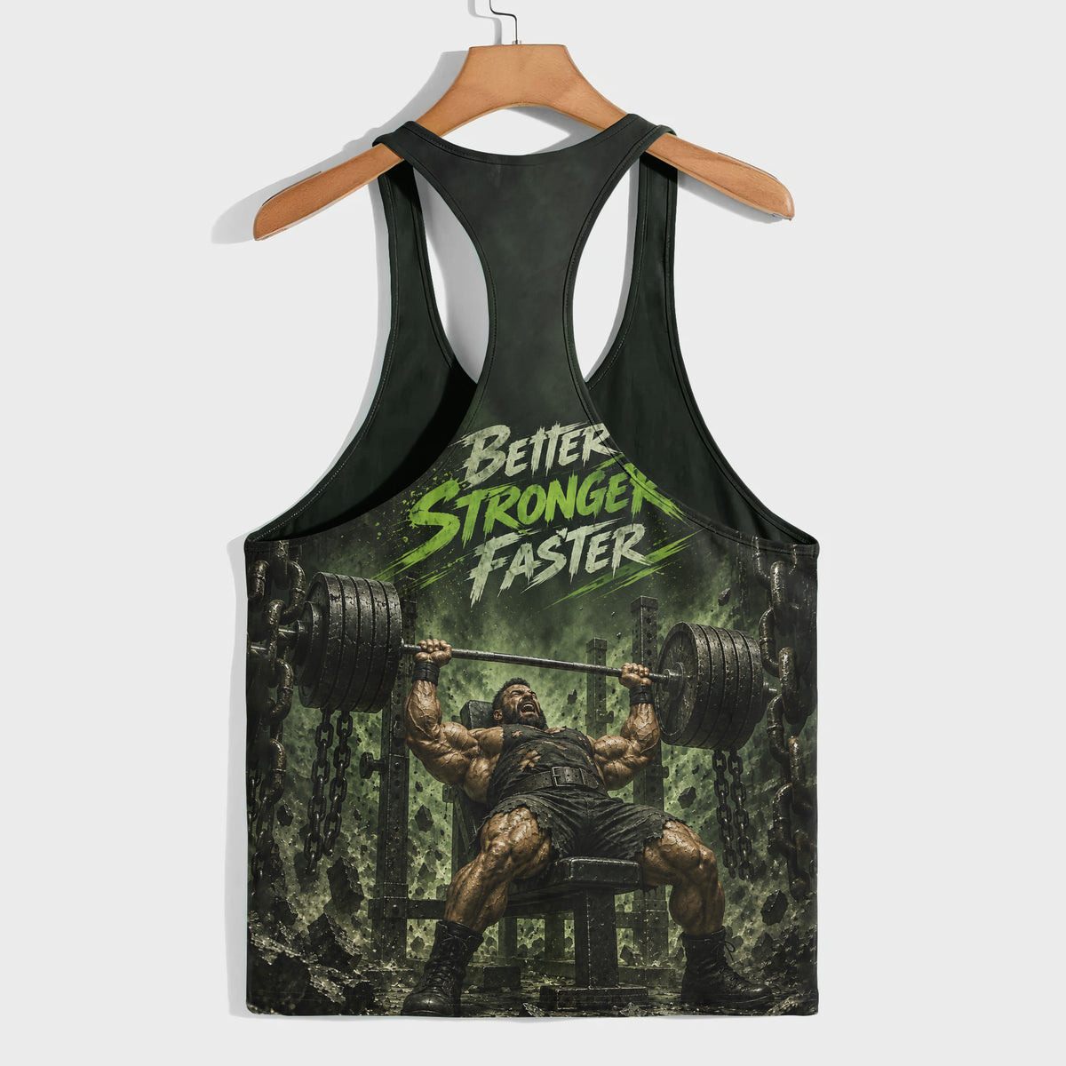 Bodybuilding Racerback Tank Top- TT03305