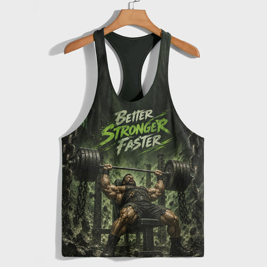 Bodybuilding Racerback Tank Top- TT03305