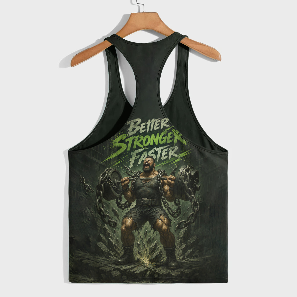 Bodybuilding Racerback Tank Top- TT03306
