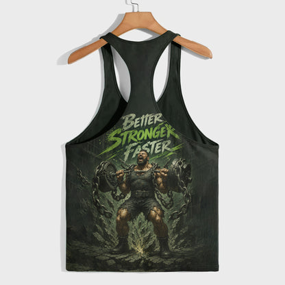 Bodybuilding Racerback Tank Top- TT03306