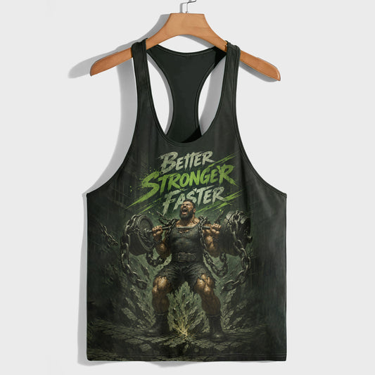 Bodybuilding Racerback Tank Top- TT03306
