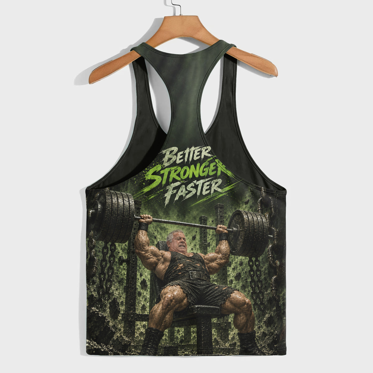 Bodybuilding Racerback Tank Top- TT03307