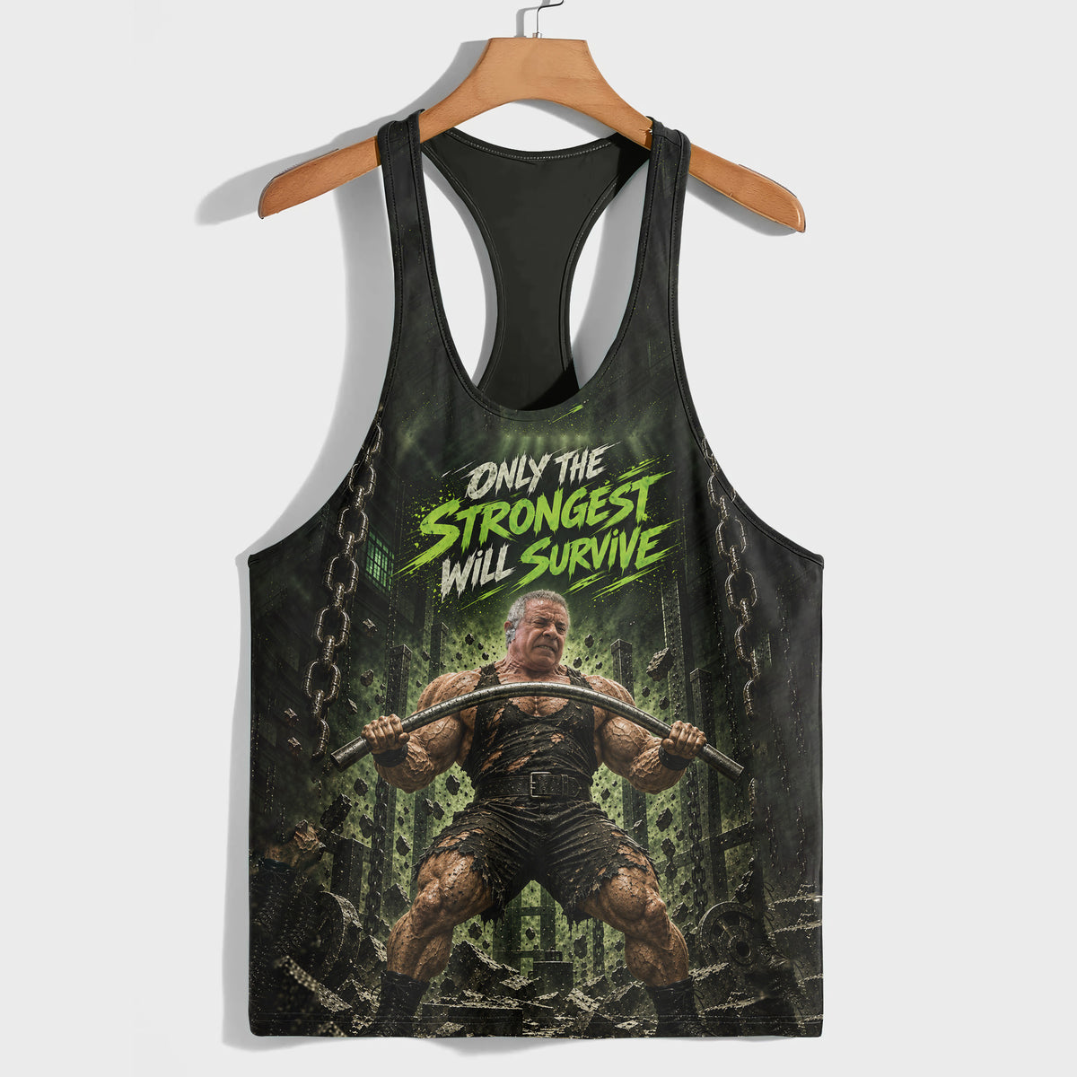 Bodybuilding Racerback Tank Top- TT03309