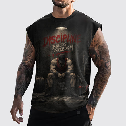MuscleMax Cut-Off Tank- TT03316