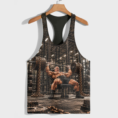 Bodybuilding Racerback Tank Top- TT03325