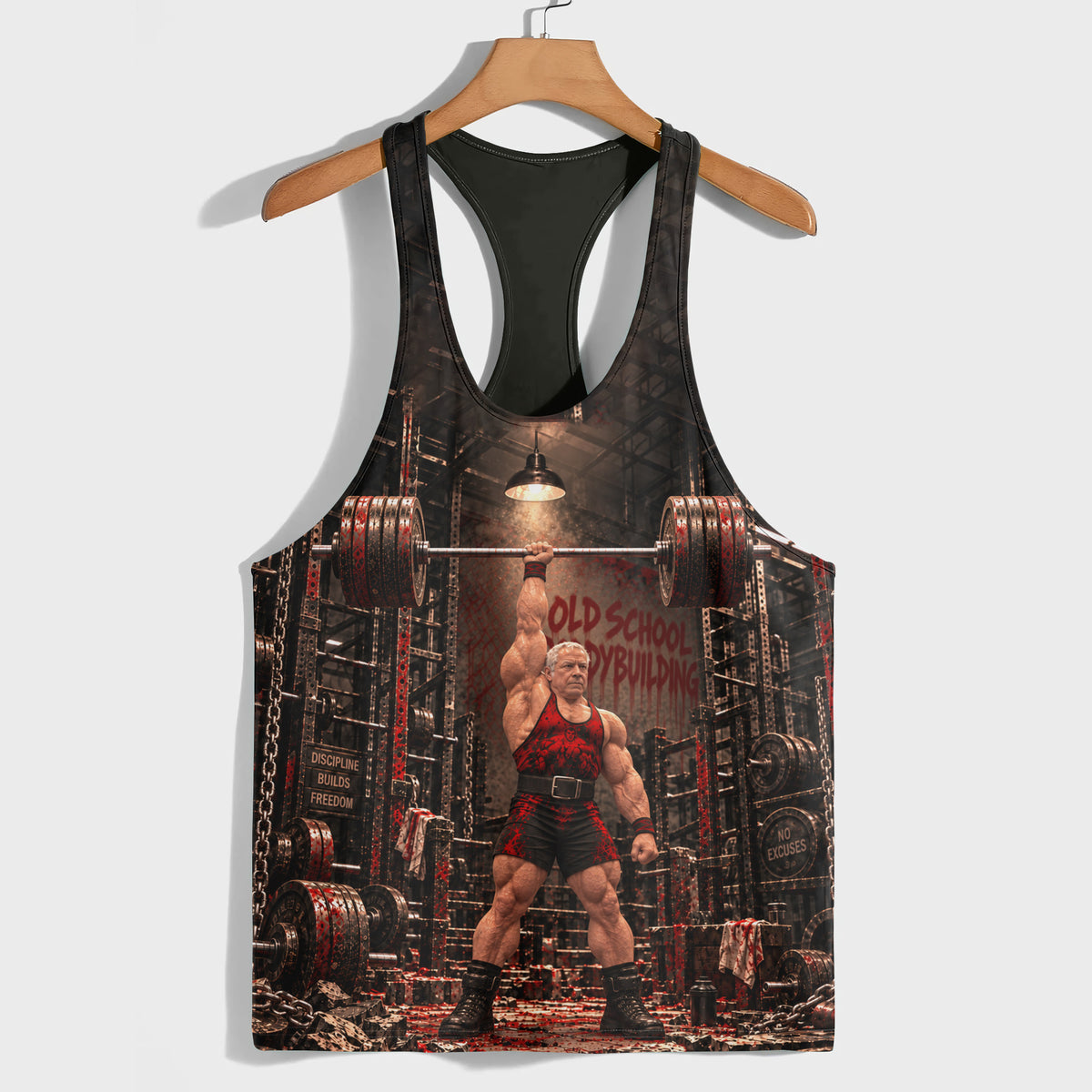 Bodybuilding Racerback Tank Top- TT03331