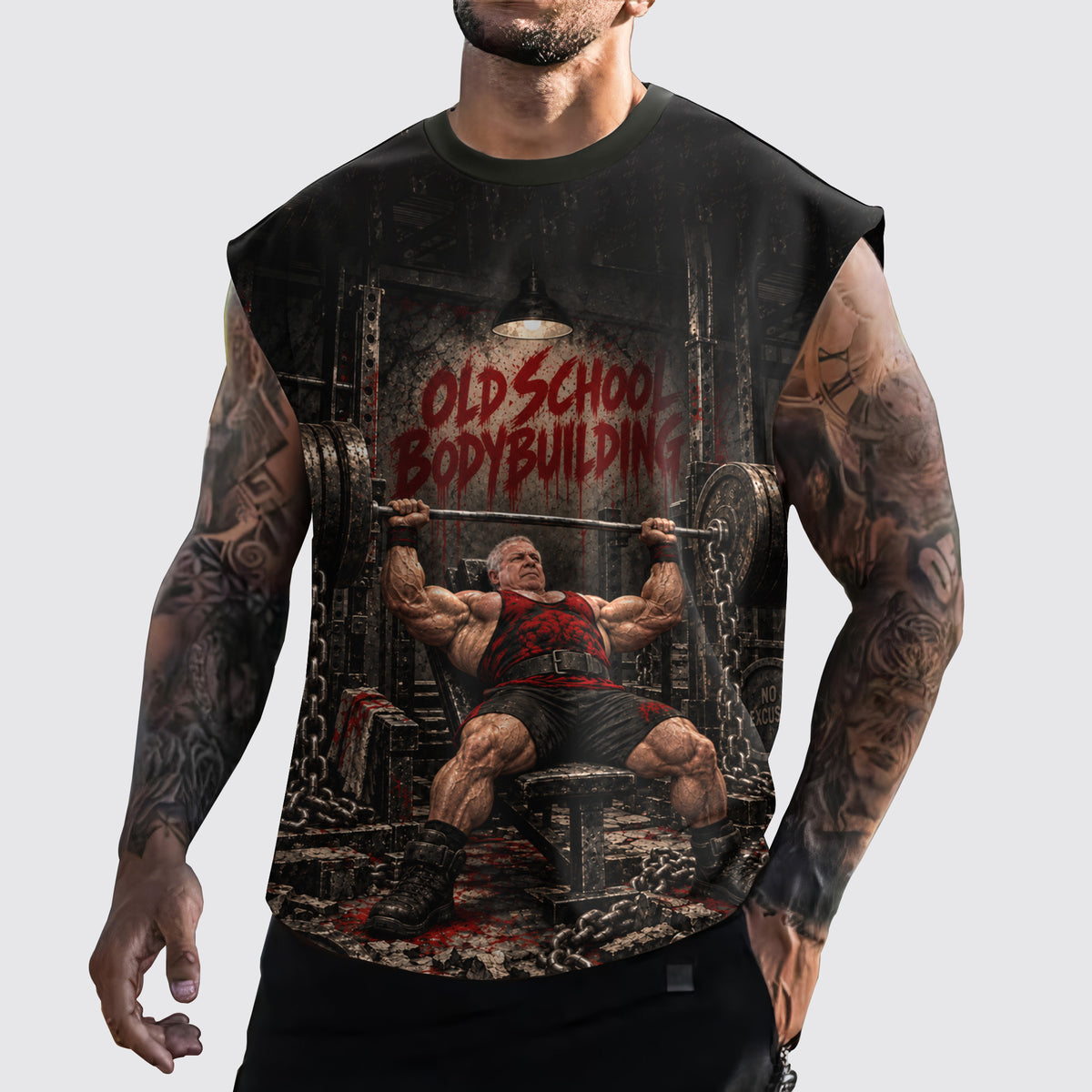 MuscleMax Cut-Off Tank- TT03334