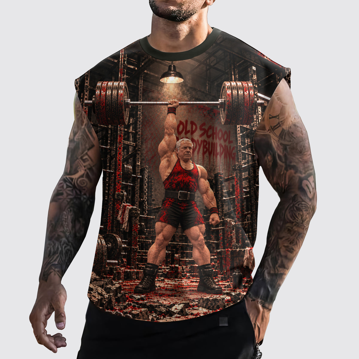 MuscleMax Cut-Off Tank- TT03338