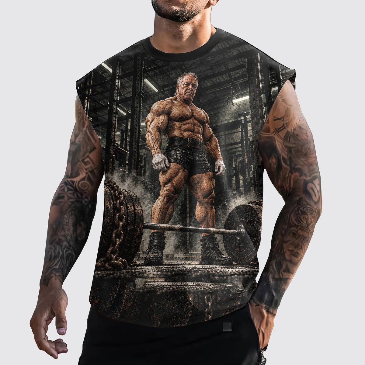 MuscleMax Cut-Off Tank- TT03339