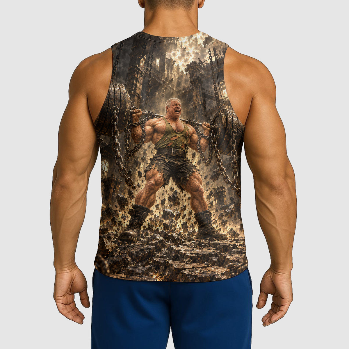 Ultimate Gym Tank Top for Men: Stay Cool and Comfy During Intense Workouts- TT03345