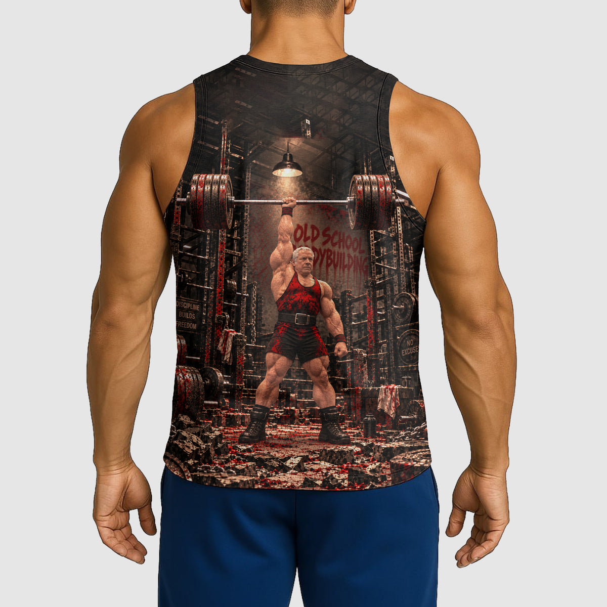 Ultimate Gym Tank Top for Men: Stay Cool and Comfy During Intense Workouts- TT03346