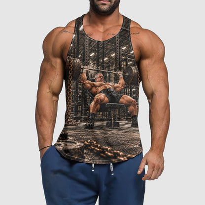 Ultimate Gym Tank Top for Men: Stay Cool and Comfy During Intense Workouts- TT03347