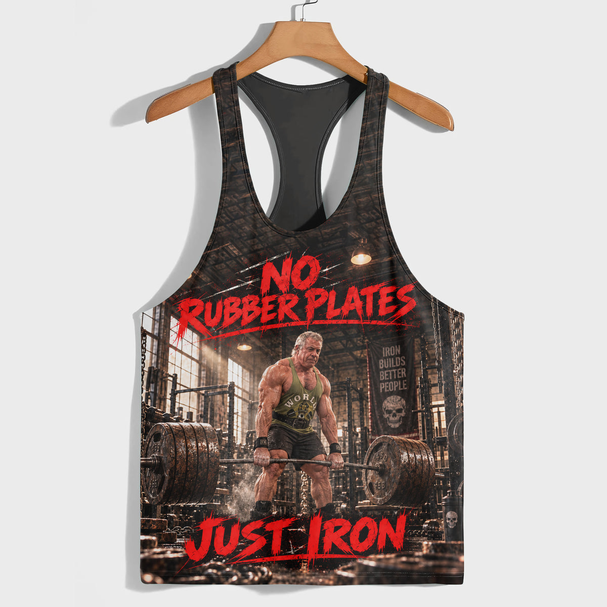 Bodybuilding Racerback Tank Top- TT03350