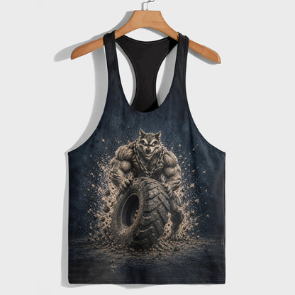 Savage Power Series Racerback Tank Top- TT03355