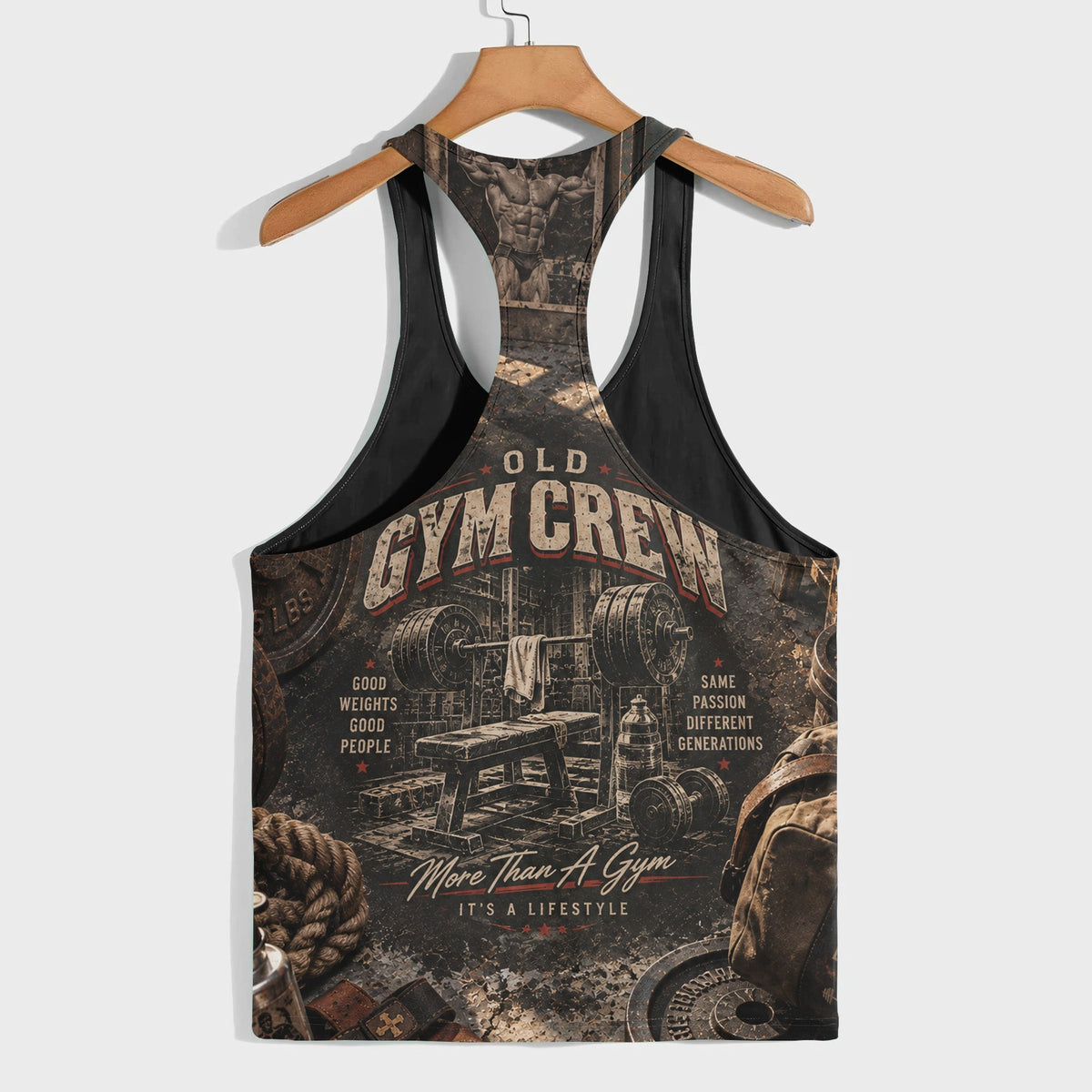 Bodybuilding Racerback Tank Top- TT03376